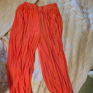 Orange pants